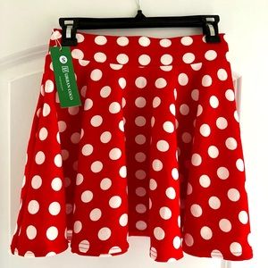 Women’s Minnie Mouse mini skirt